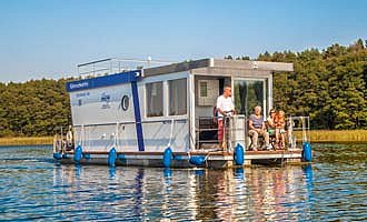 barrierefreier Urlaub auf dem Wasser Febomobil&Bunbo - Schwimmendes Ferienhaus