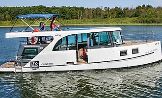 ein Hausboot zum verlieben Aquino - Etwas mehr Luxus auf dem Wasser